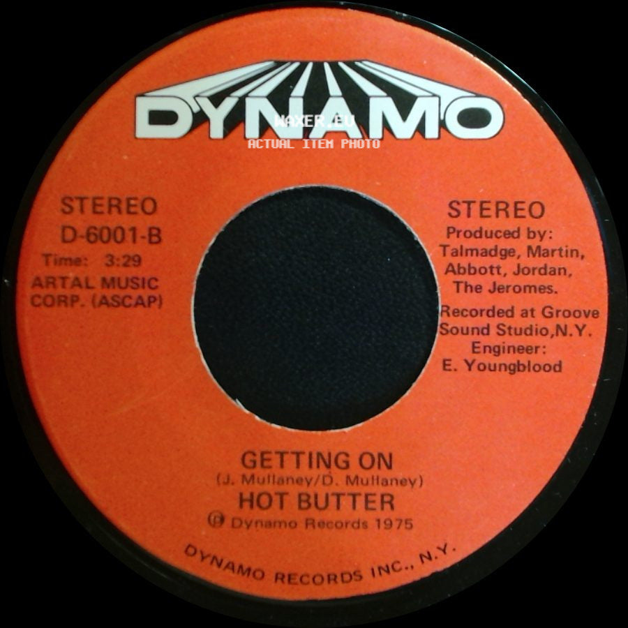 Hot Butter - Getting Off / Getting On side B