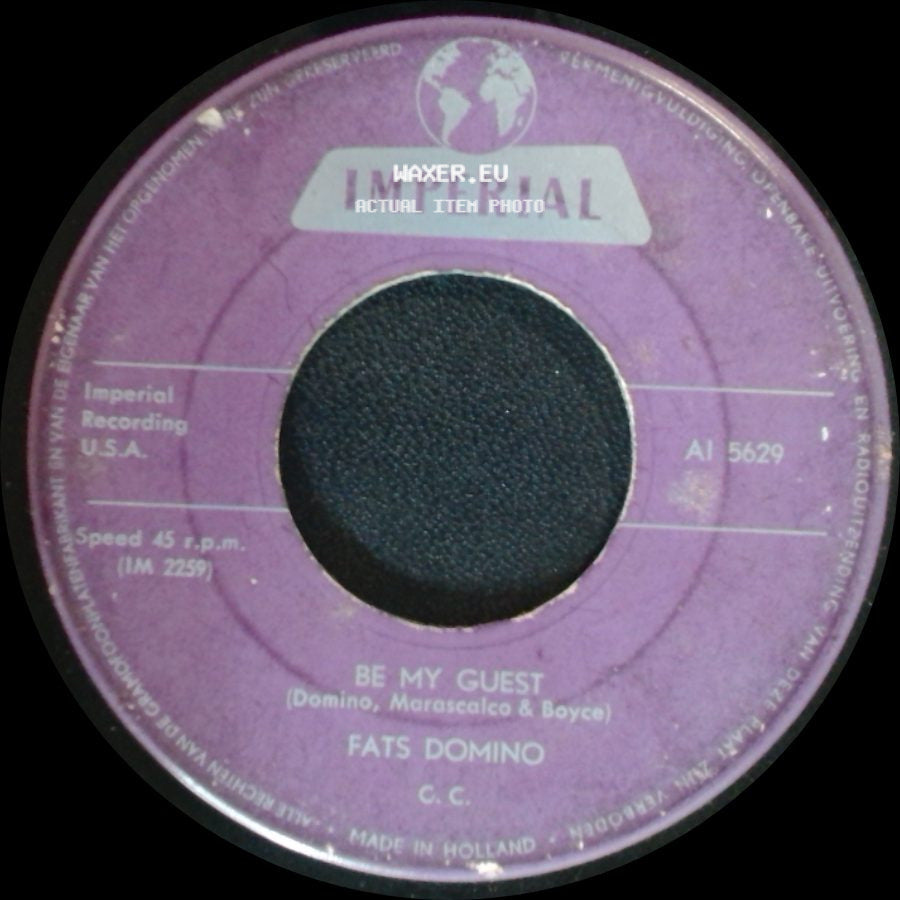Fats Domino - I've Been Around / Be My Guest side B
