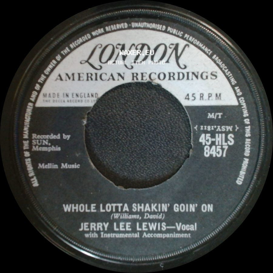 Jerry Lee Lewis - Whole Lotta Shakin' Goin' On / It'll Be Me side A