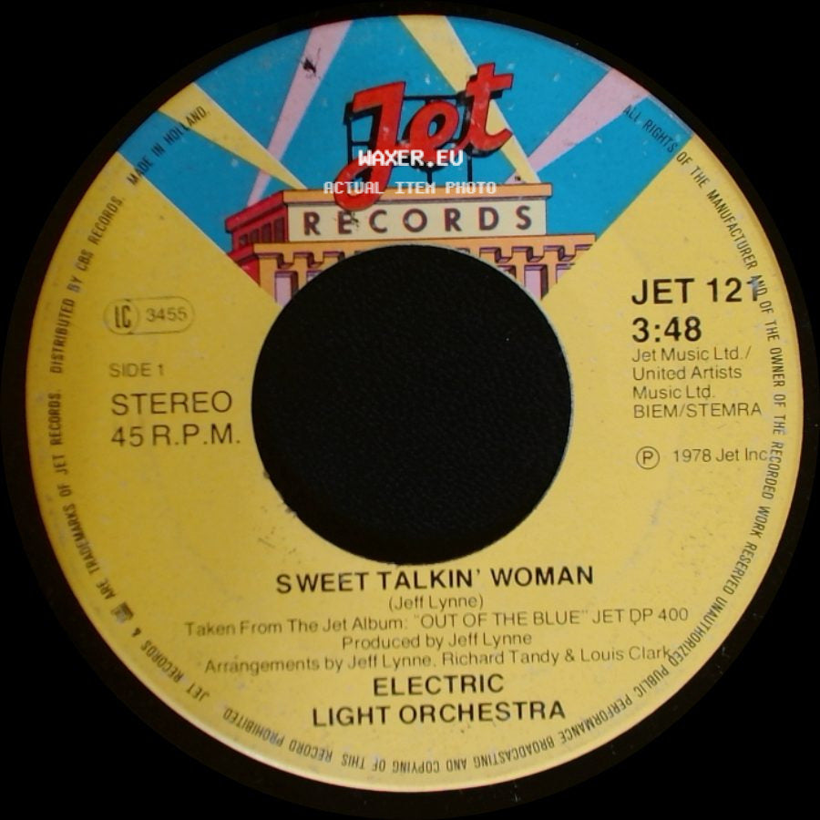Electric Light Orchestra - Sweet Talkin' Woman / Bluebird Is Dead side A