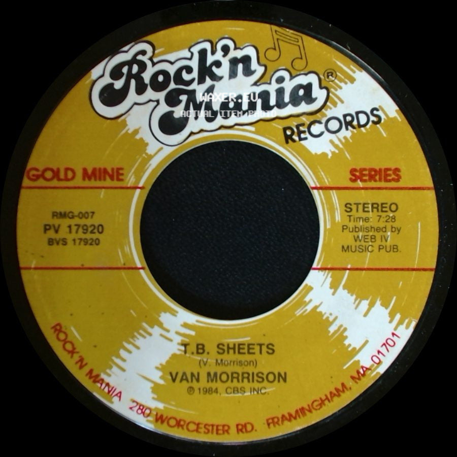 Van Morrison - Brown Eyed Girl / T.B. Sheets side B