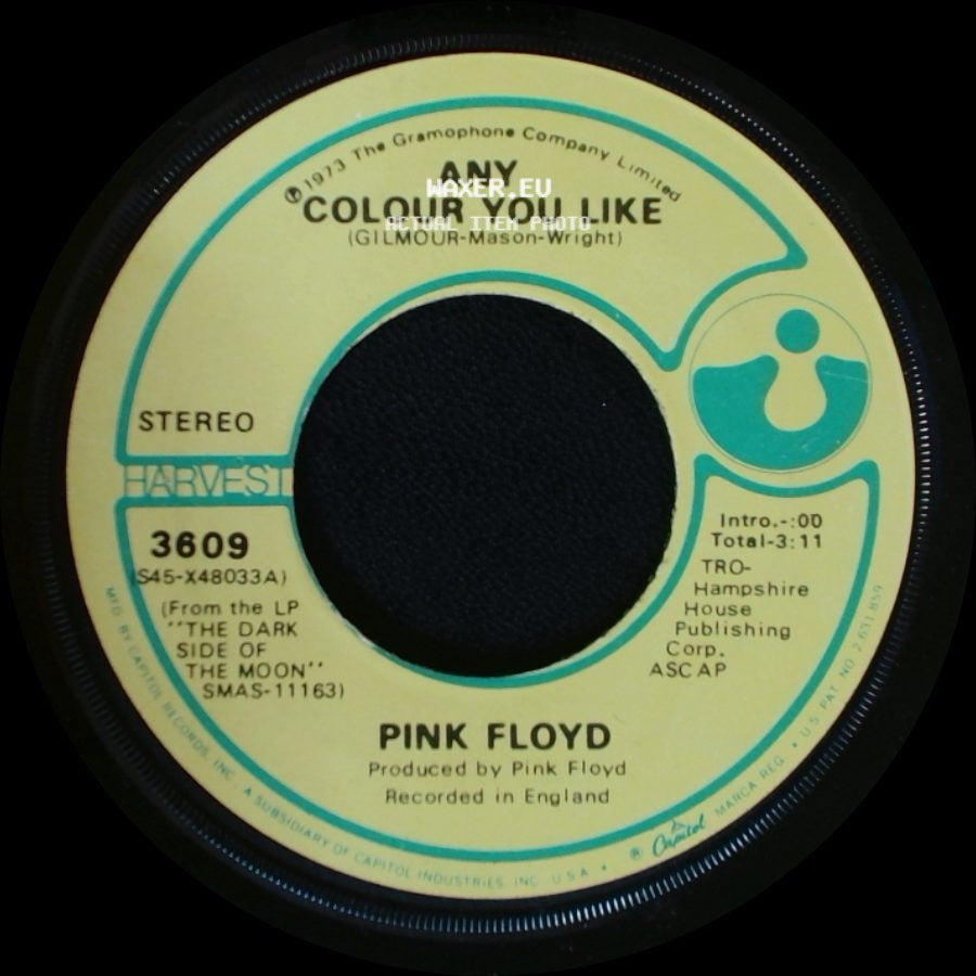 Pink Floyd - Any Colour You Like / Money side A