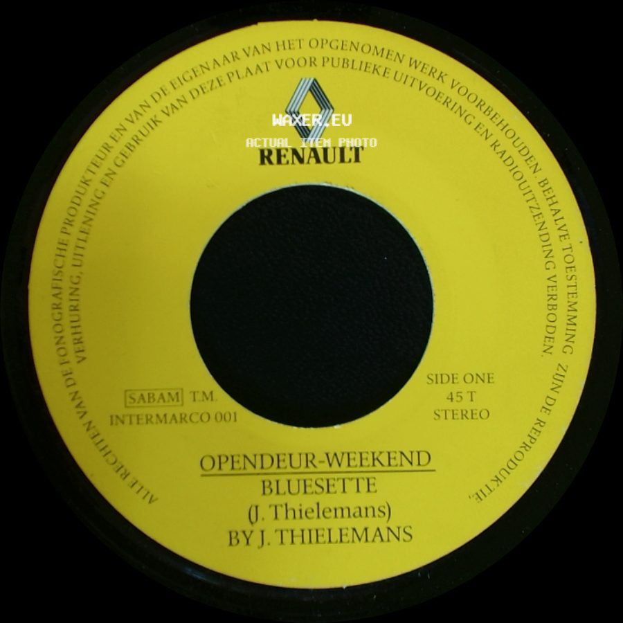 J. Thielemans - Opendeur-Weekend Bluesette / Bluesette side A