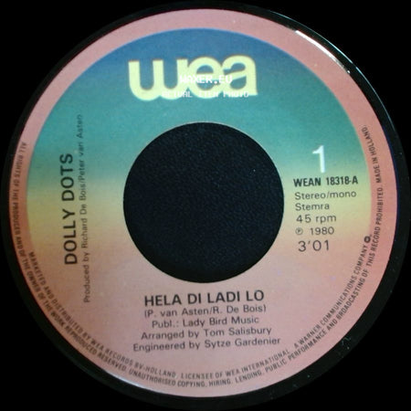 Dolly Dots - Hela Di Ladi Lo / Hé Heartbreaker side A