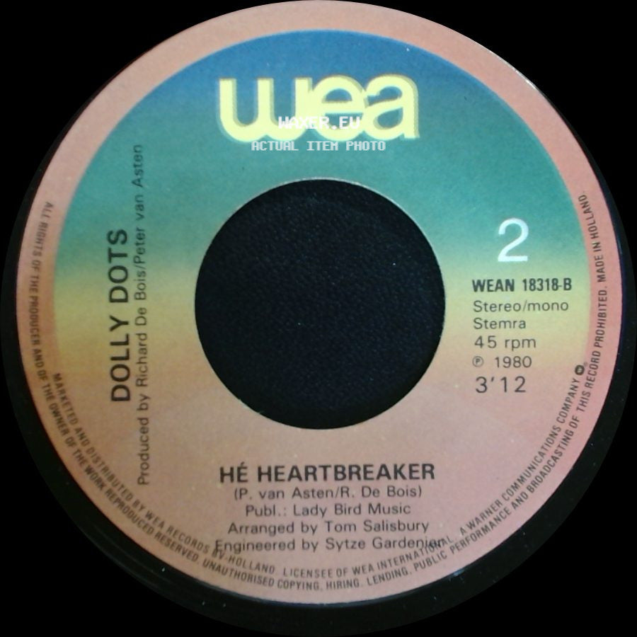 Dolly Dots - Hela Di Ladi Lo / Hé Heartbreaker side B