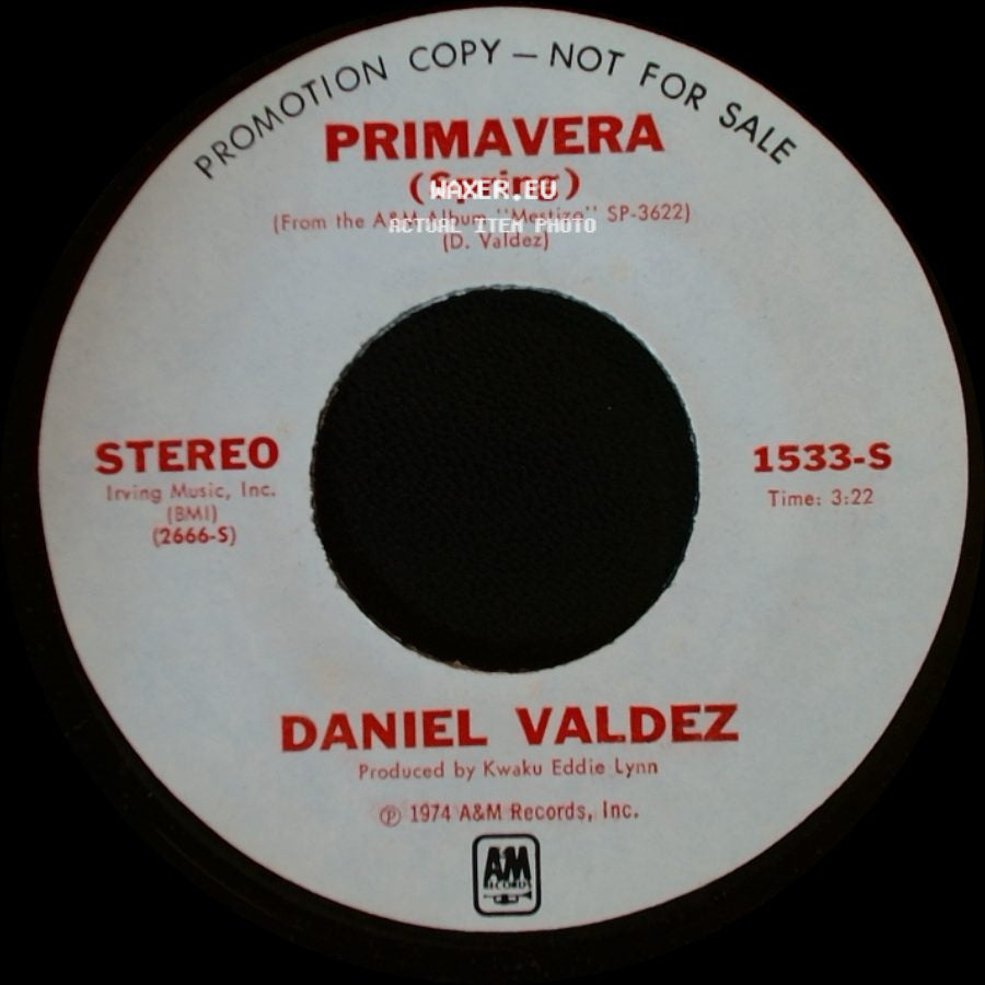 Daniel Valdez - Primavera (Spring) / Primavera (Spring) side A