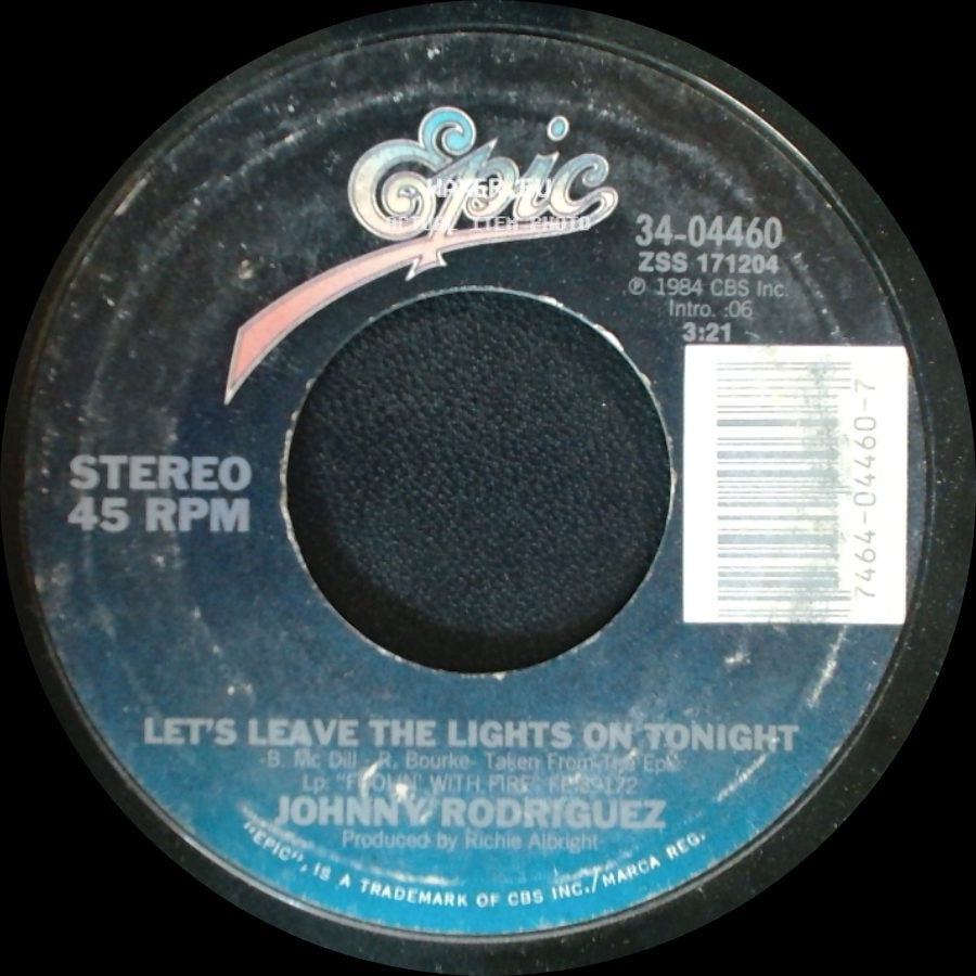 Johnny Rodriguez - Let's Leave The Lights On Tonight / What A Movie You'd Make side A