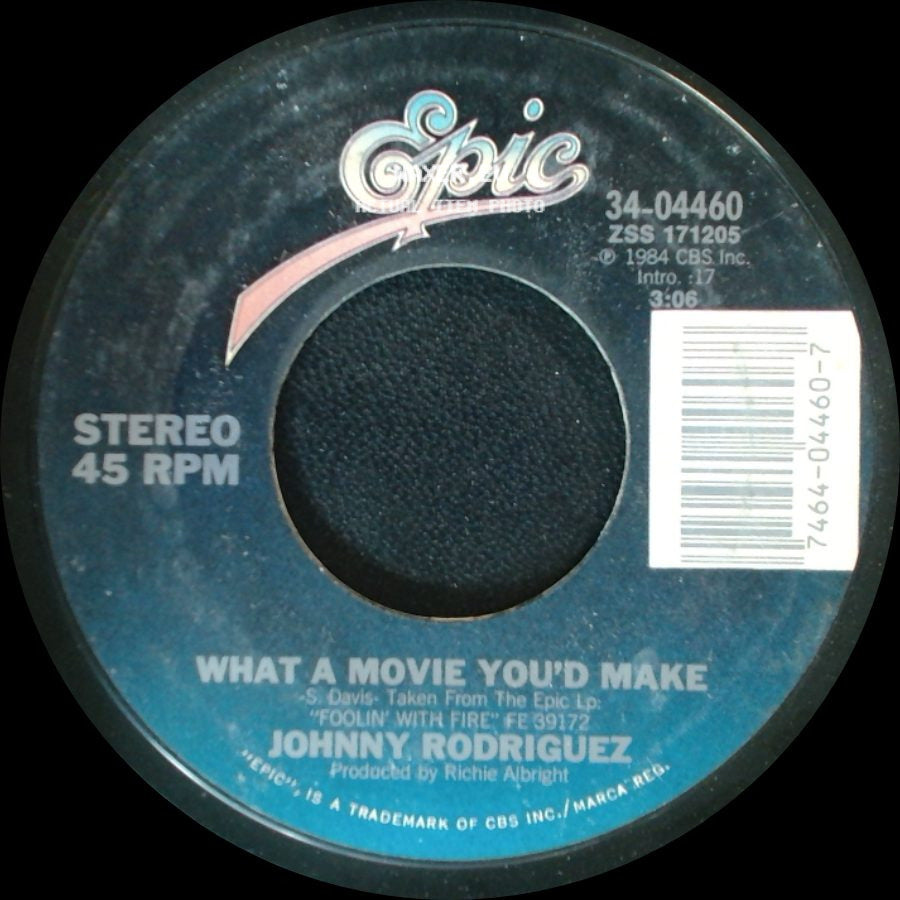 Johnny Rodriguez - Let's Leave The Lights On Tonight / What A Movie You'd Make side B
