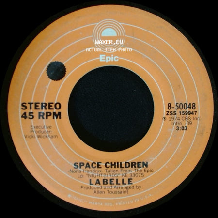 Labelle - Space Children / Lady Marmalade side A