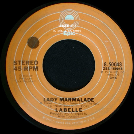 Labelle - Space Children / Lady Marmalade side B