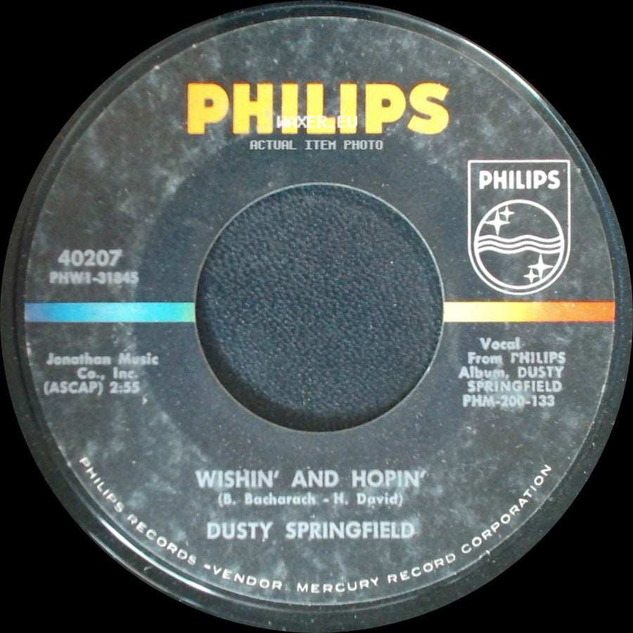 Dusty Springfield - Wishin' And Hopin' / Do Re Mi (Forget About The Do And Think About Me) side A