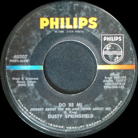 Dusty Springfield - Wishin' And Hopin' / Do Re Mi (Forget About The Do And Think About Me) side B