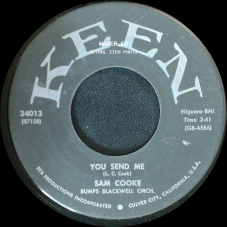 Sam Cooke - You Send Me / Summertime side A