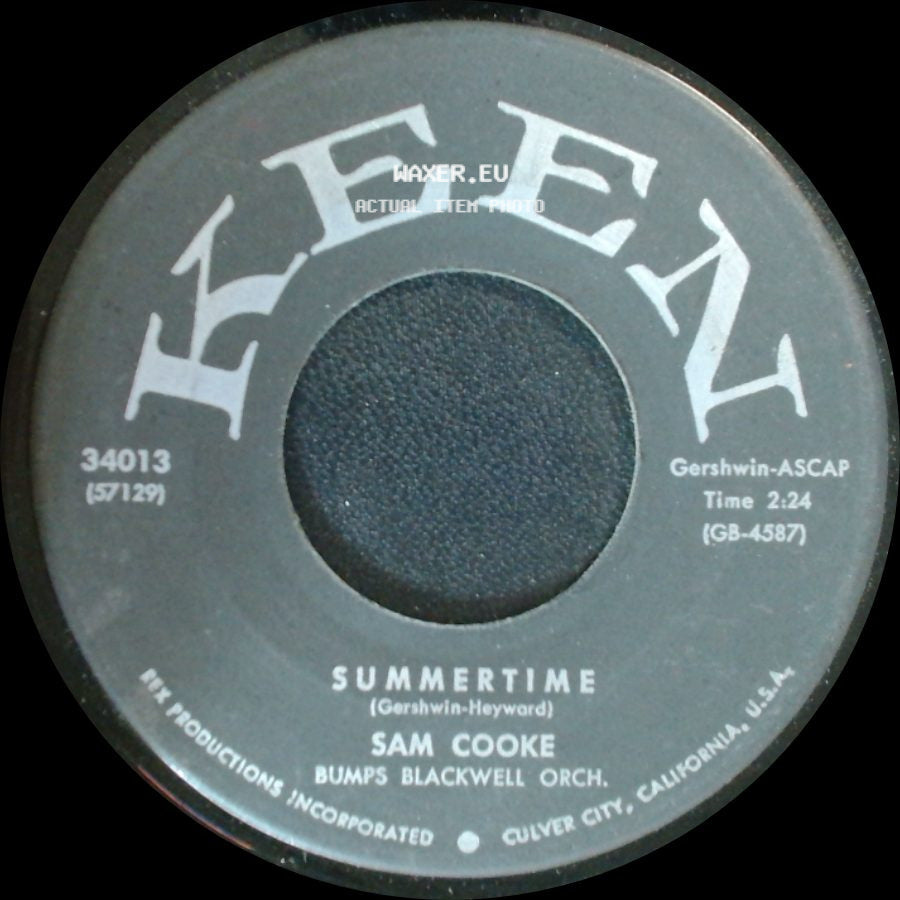 Sam Cooke - You Send Me / Summertime side B