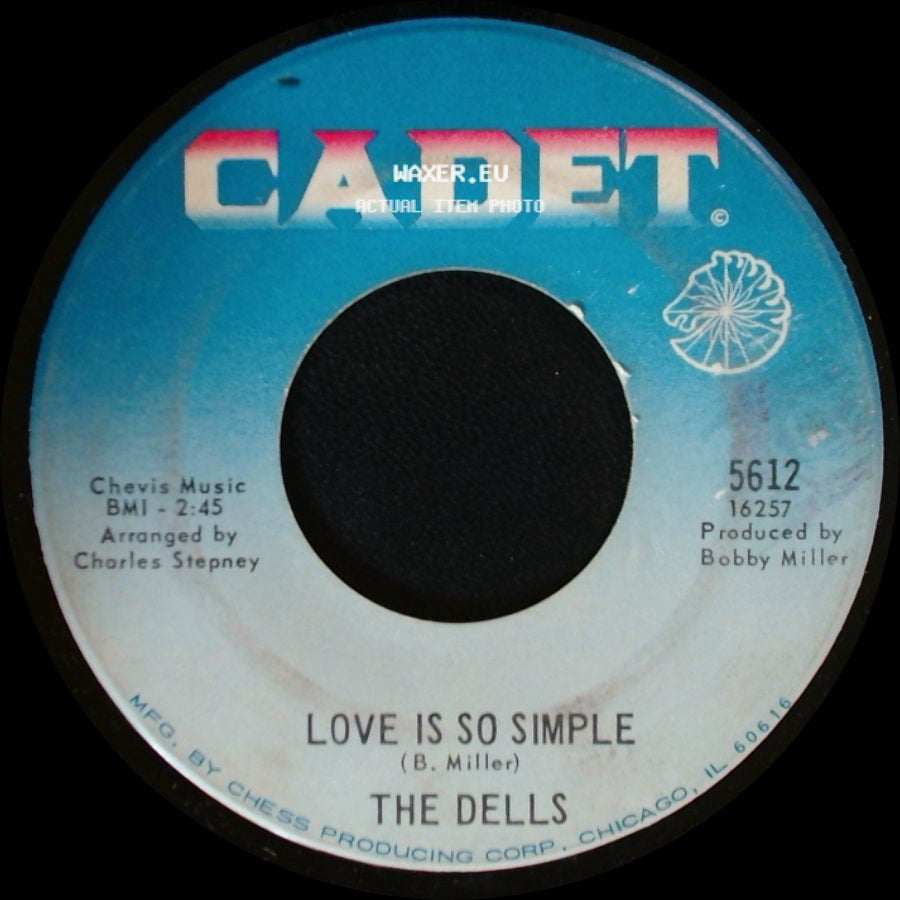 The Dells - Stay In My Corner / Love Is So Simple side B
