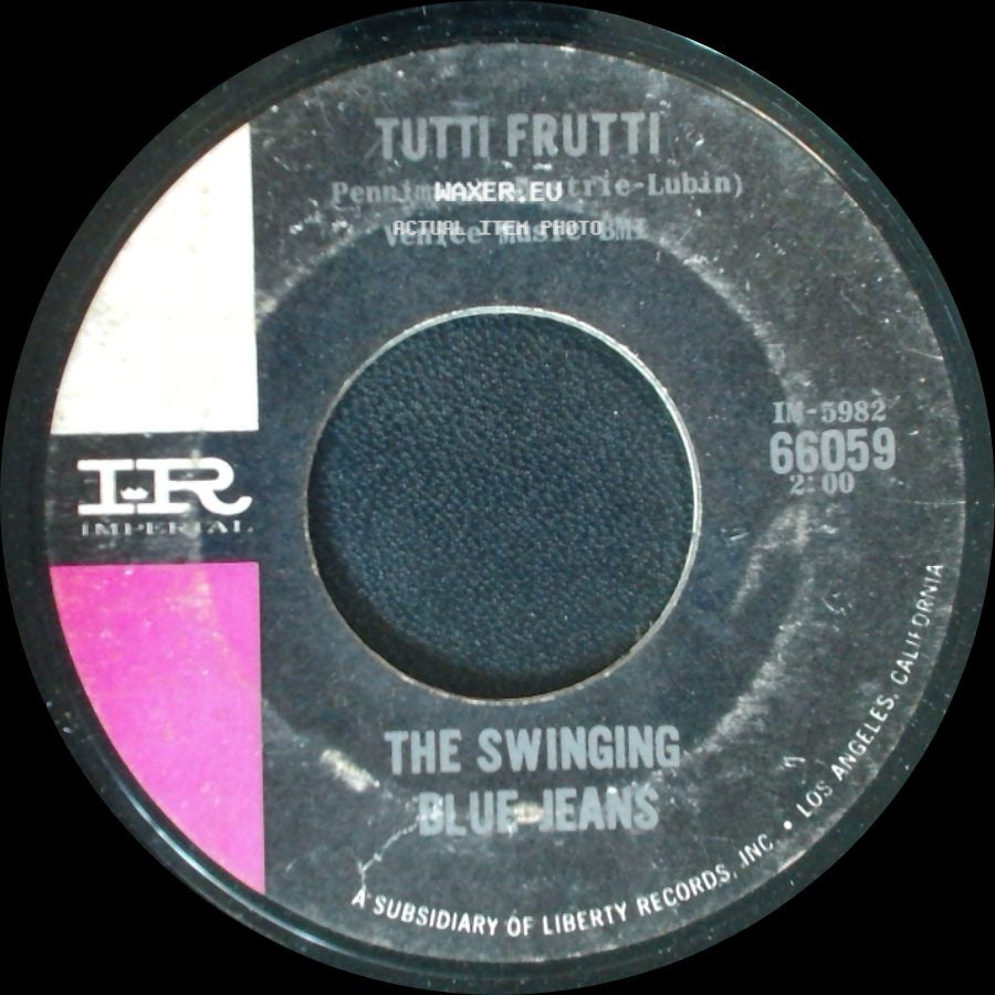 The Swinging Blue Jeans - Promise You'll Tell Her / Tutti Frutti side B