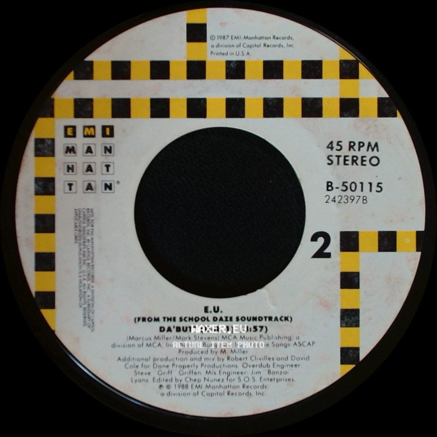 E.U. - Da'butt (Dub 1) / Da' Butt side A