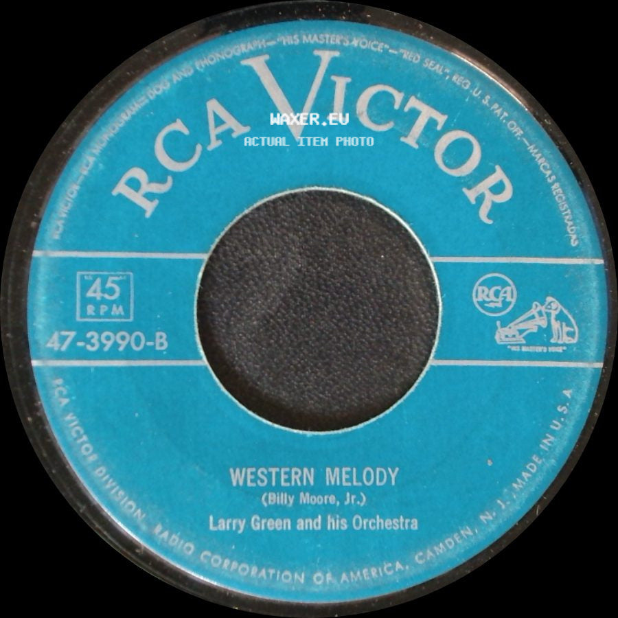 Larry Green And His Orchestra - Western Melody / I'll Get By (As Long As I Have You) side A