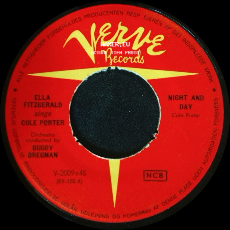 Ella Fitzgerald - Don't Fence Me In / Night And Day side B