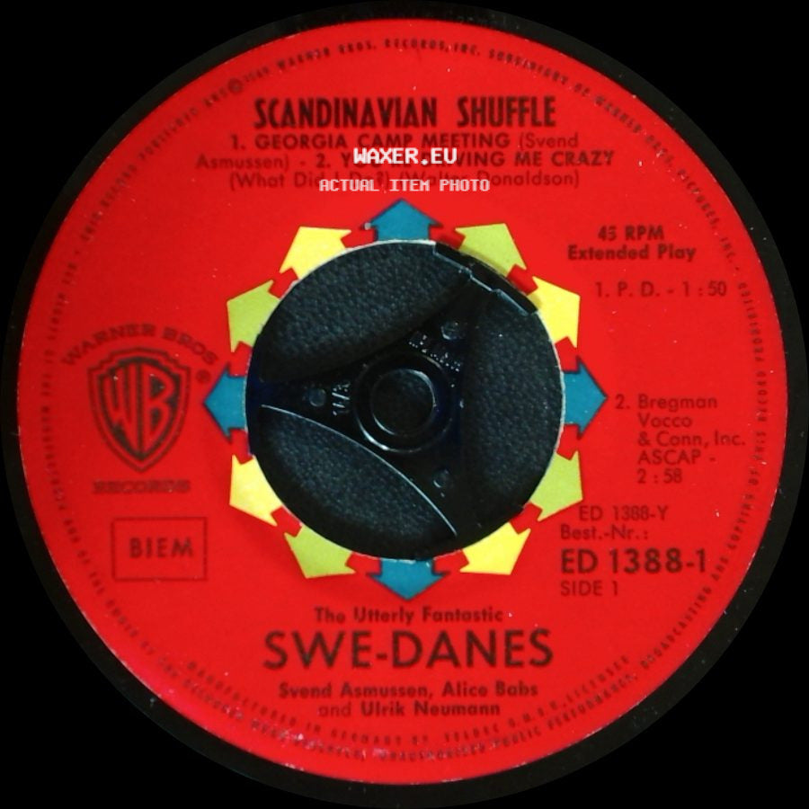 The Swe-Danes - Scandinavian Shuffle / Unknown Title B side A