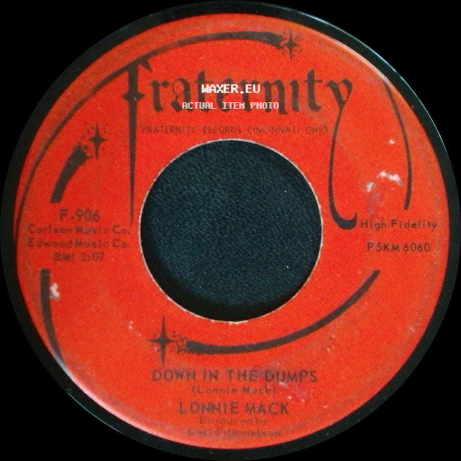 Lonnie Mack - Down In The Dumps / Memphis side A