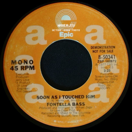 Fontella Bass - Soon As I Touched Him / Soon As I Touched Him side B