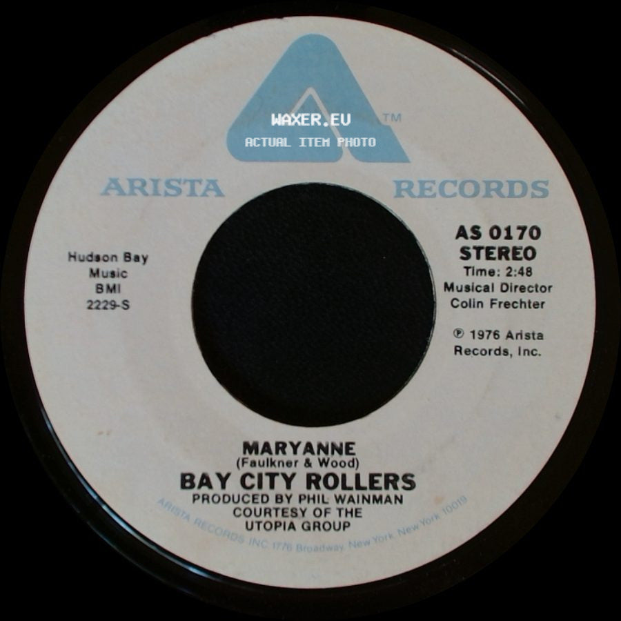Bay City Rollers - Money Honey / Maryanne side B