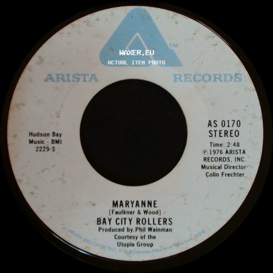 Bay City Rollers - Money Honey / Maryanne side B