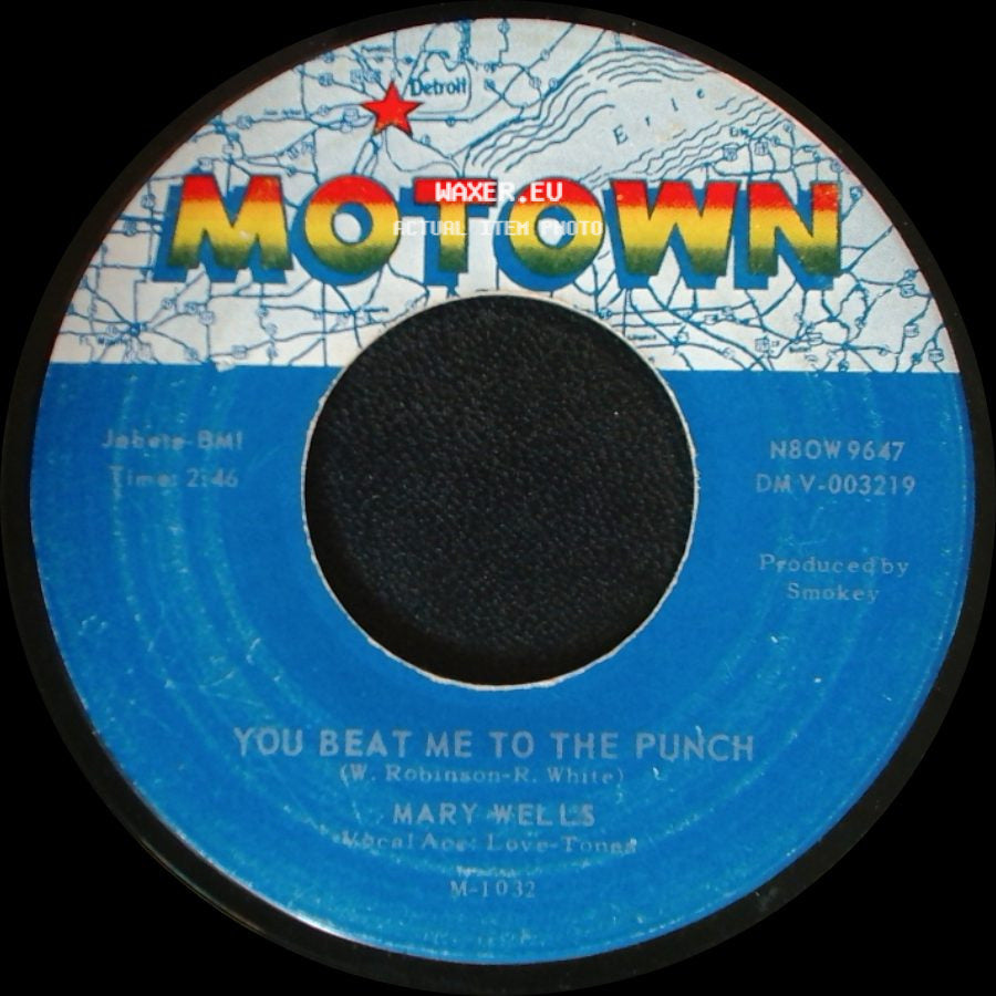 Mary Wells - You Beat Me To The Punch / Old Love (Let's Try It Again) side A