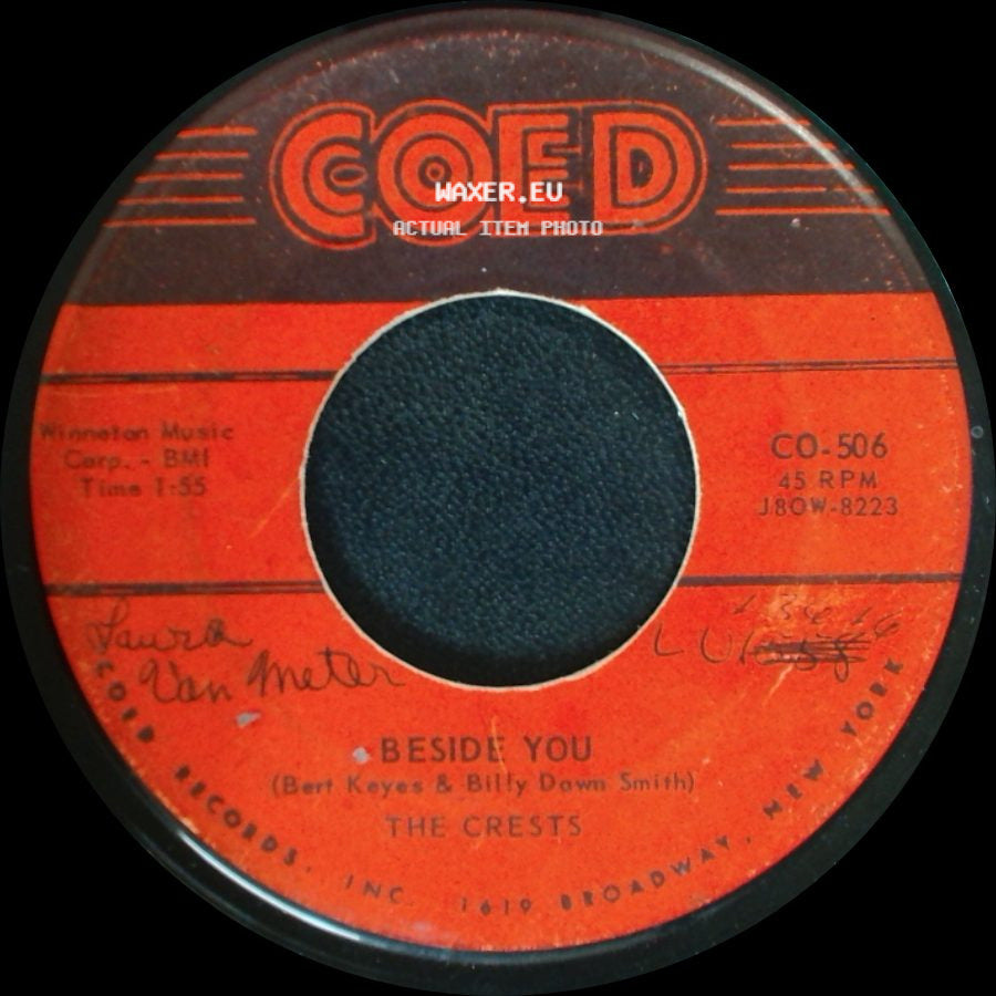 The Crests - 16 Candles / Beside You side B