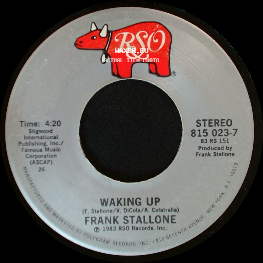 Frank Stallone - Waking Up / Far From Over side A