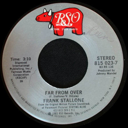Frank Stallone - Waking Up / Far From Over side B