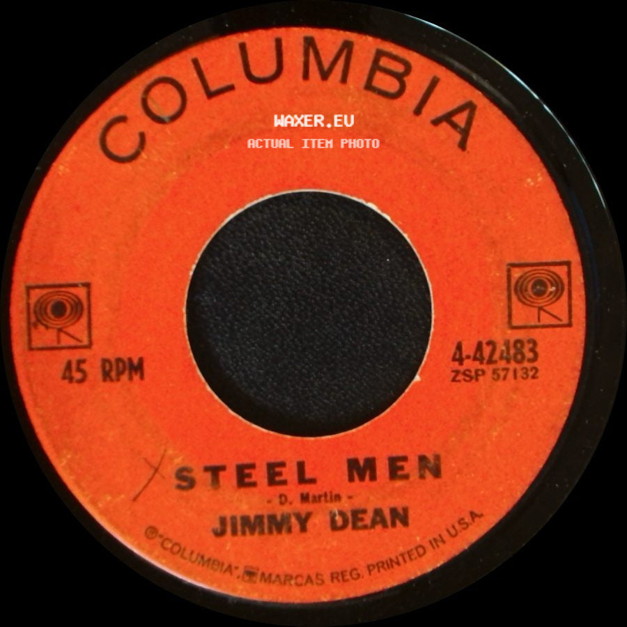 Jimmy Dean - Steel Men / Little Bitty Big John side A