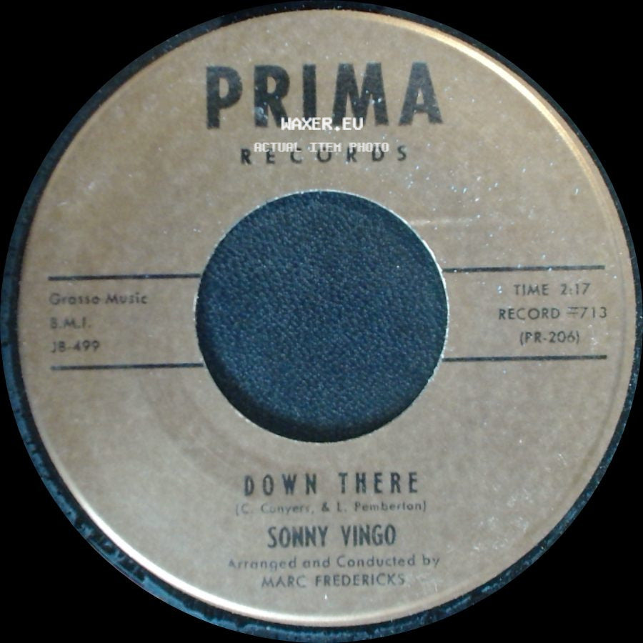 Sonny Vingo - Turn About Heart / Down There side B