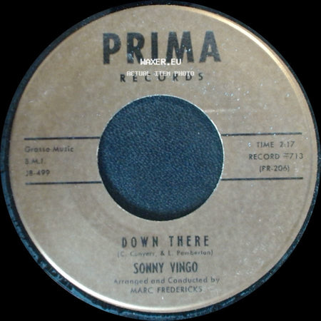 Sonny Vingo - Turn About Heart / Down There side B