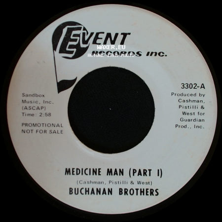 Buchanan Brothers - Medicine Man (Part I) / Medicine Man (Part Ii) side A