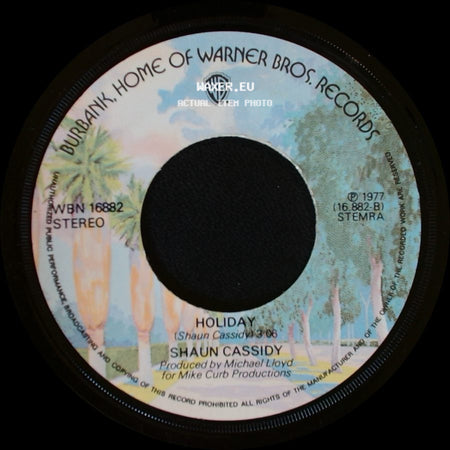 Shaun Cassidy - Da Doo Ron Ron / Holiday side B