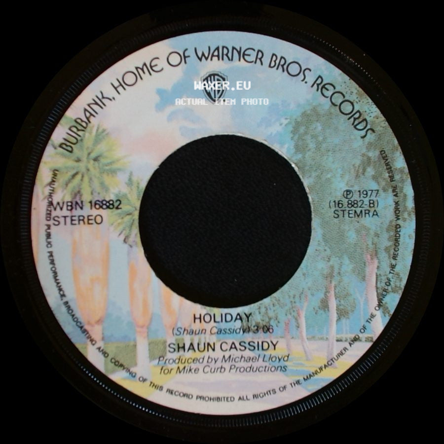 Shaun Cassidy - Da Doo Ron Ron / Holiday side B