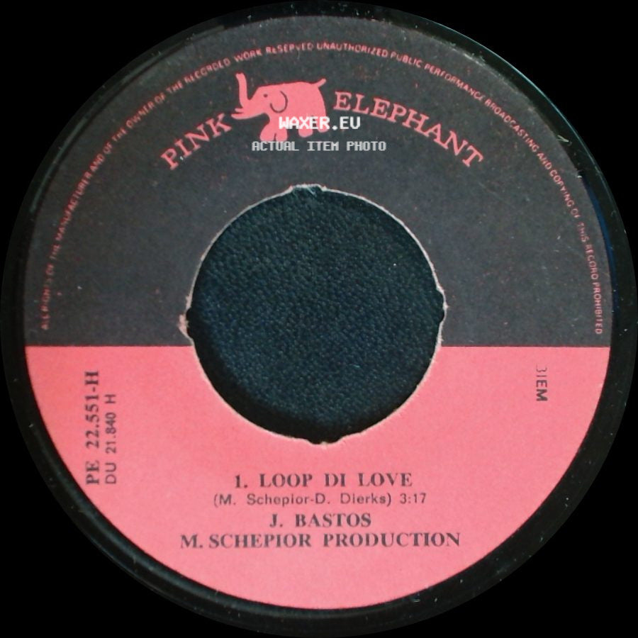 J. Bastos - Loop Di Love / I Follow You side A