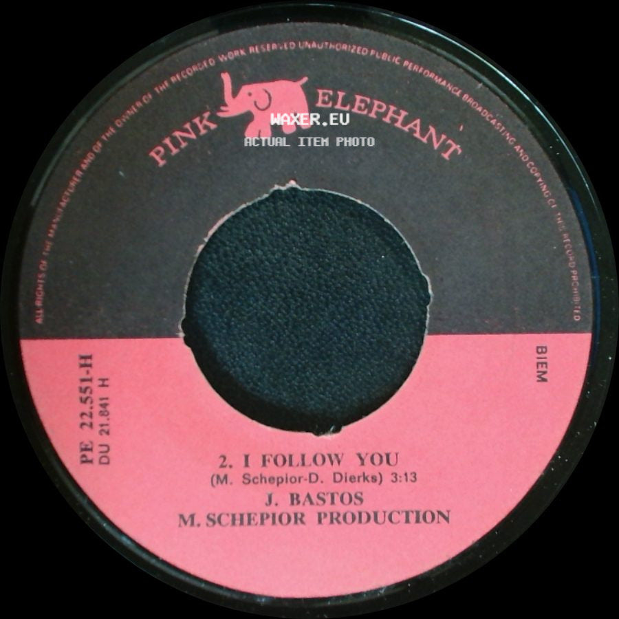 J. Bastos - Loop Di Love / I Follow You side B