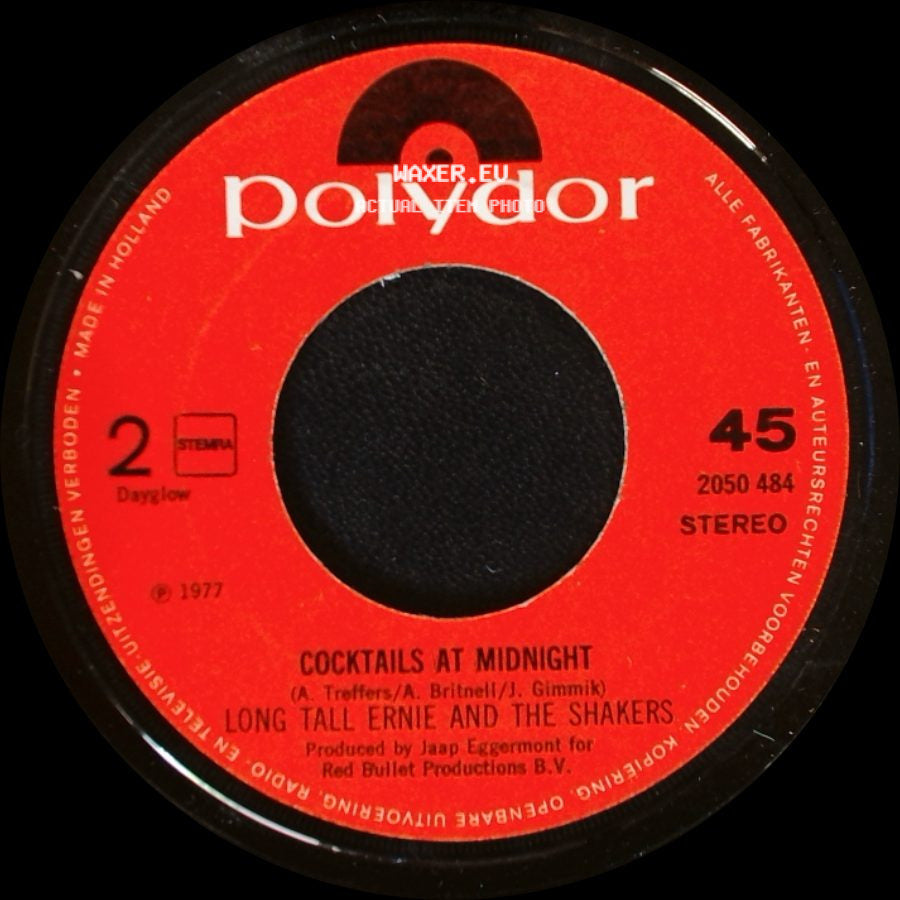 Long Tall Ernie And The Shakers - Cocktails At Midnight / Remember side A