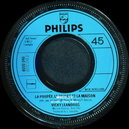Vicky Leandros - Après Toi / La Poupée, Le Prince Et La Maison side B