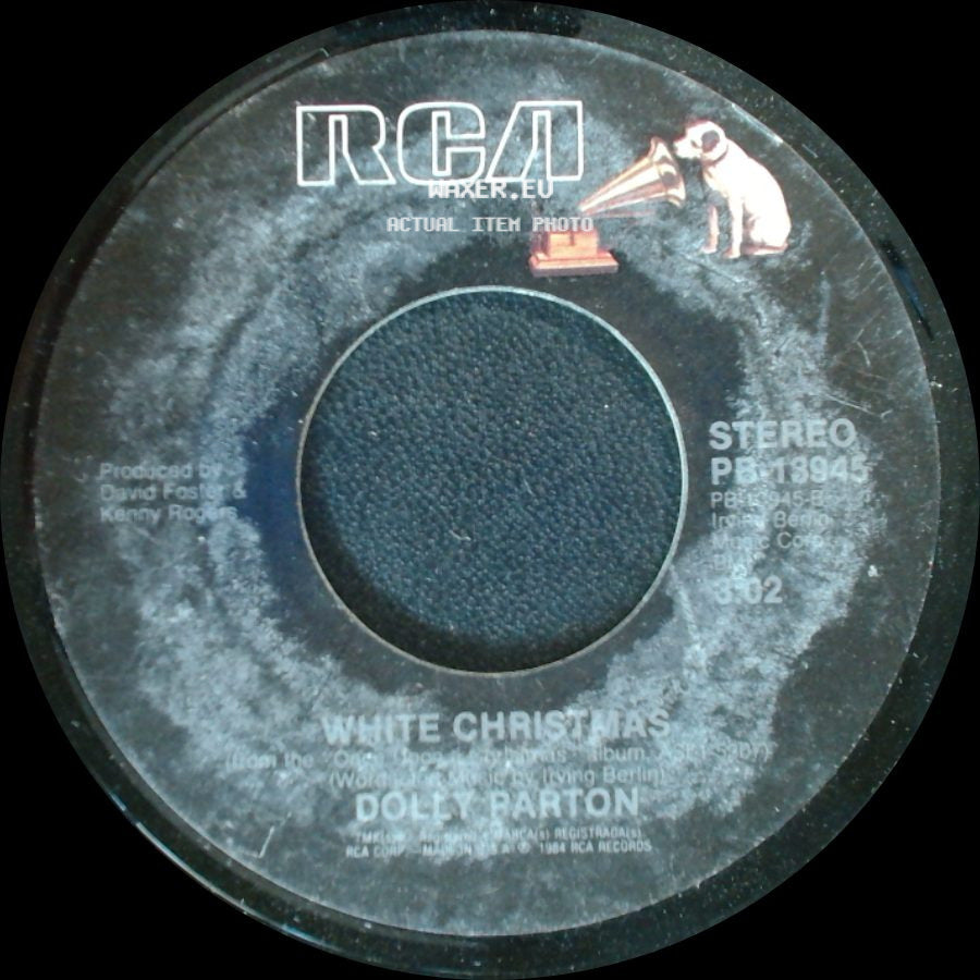 Dolly Parton / Kenny Rogers & Dolly Parton - White Christmas / The Greatest Gift Of All side A