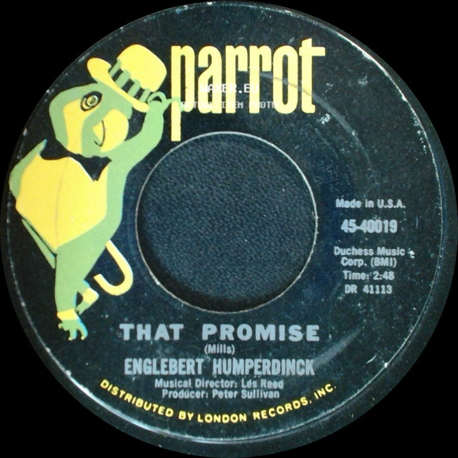 Englebert Humperdinck - That Promise / The Last Waltz side A