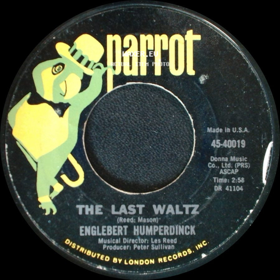 Englebert Humperdinck - That Promise / The Last Waltz side B