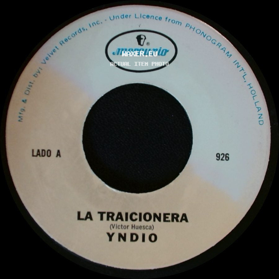 Yndio - La Traicionera / Adios Amor side A