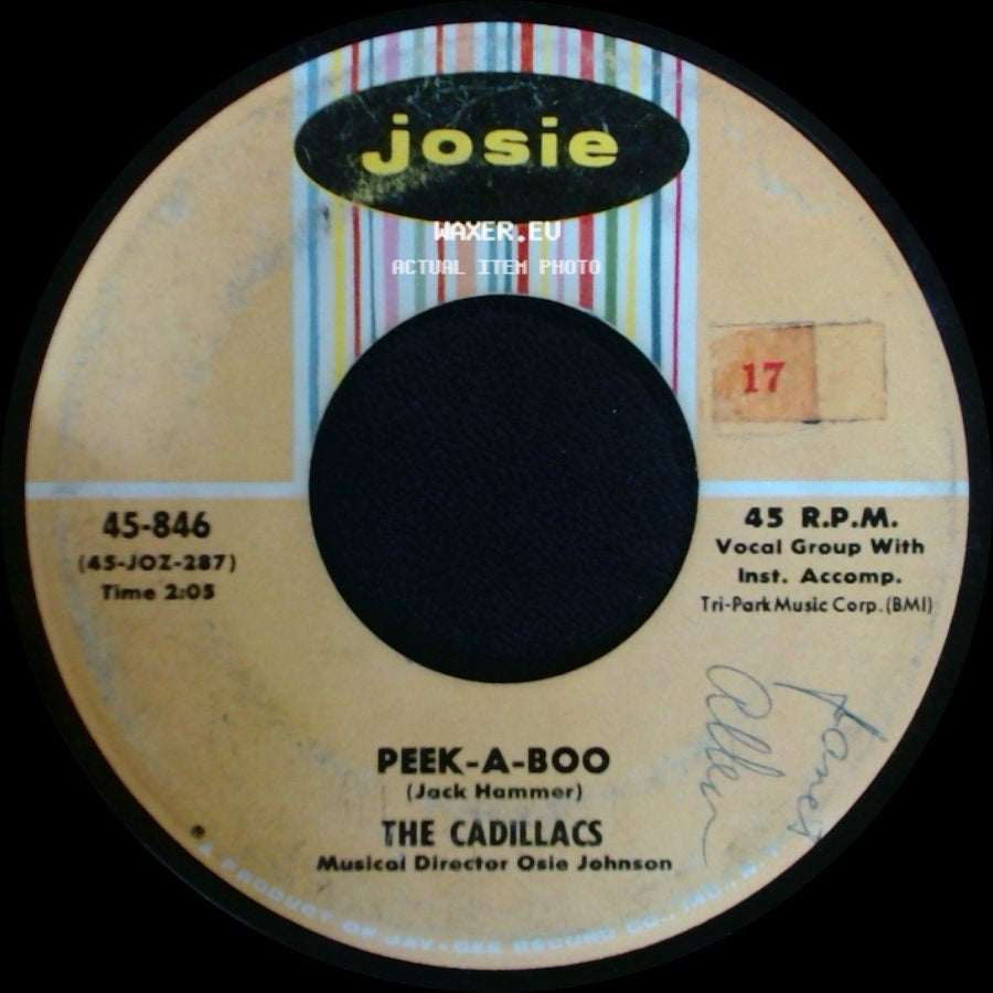 The Cadillacs - Oh, Oh, Lolita / Peek-A-Boo side B
