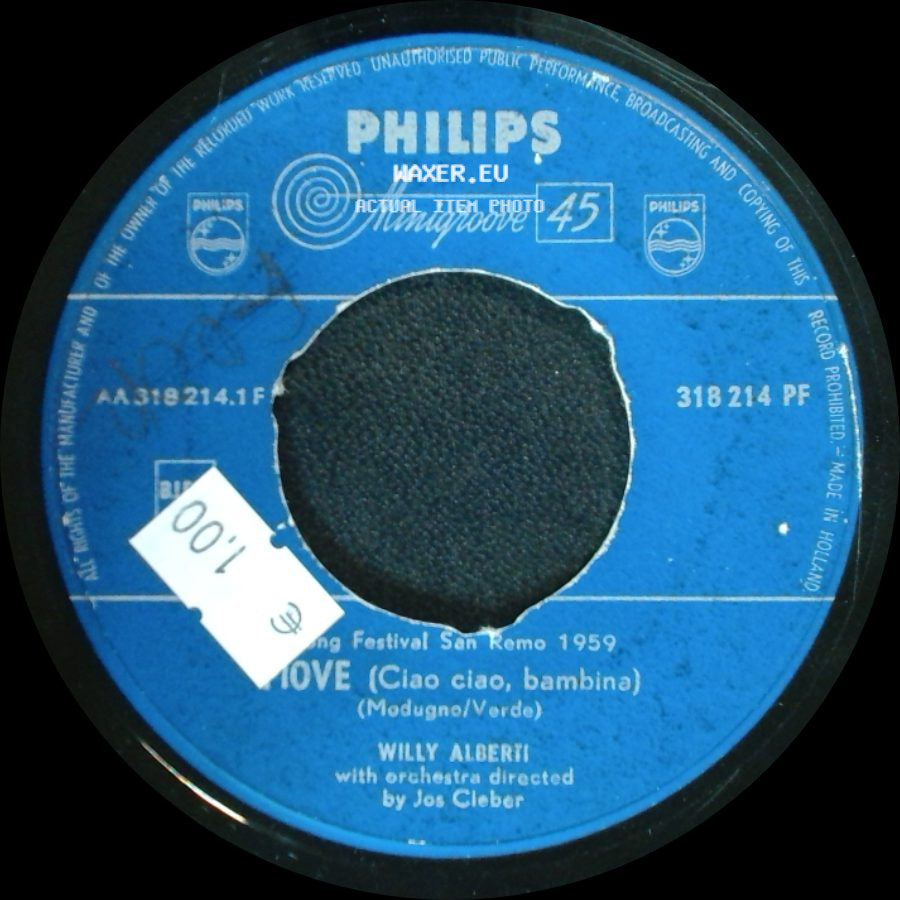 Willy Alberti - Move (Ciao Ciao, Bambina) / Li Per Li side A