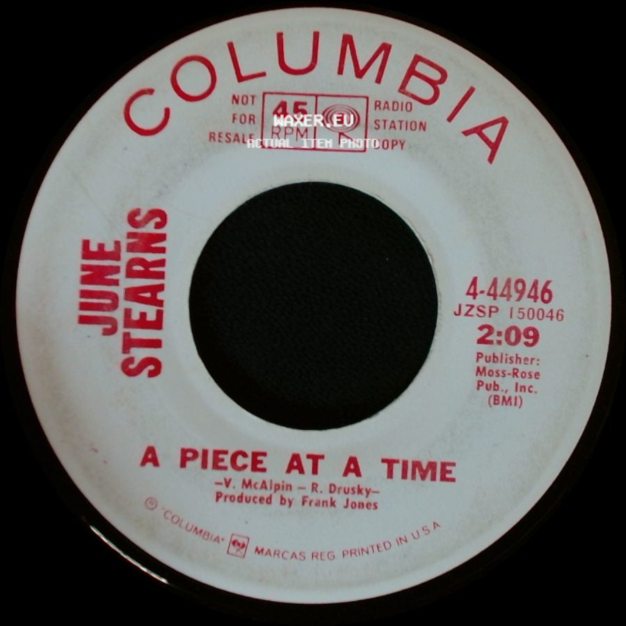June Stearns - A Piece At A Time / Some Of These Days side A