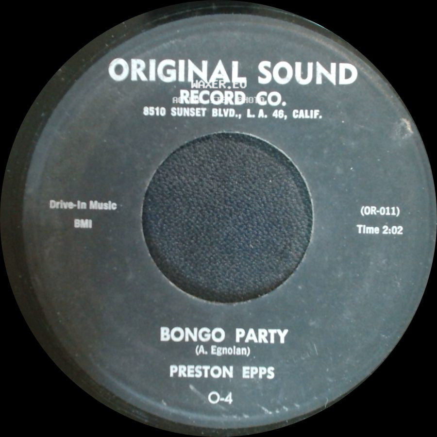 Preston Epps - Bongo Rock / Bongo Party side B